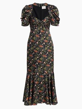 Cinq a Sept Windswept Meadow Wilma Midi-Dress